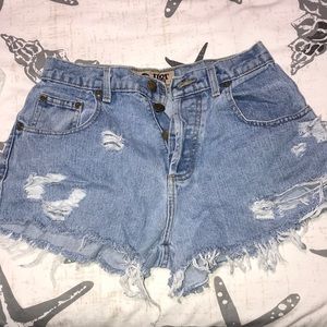 Jean shorts